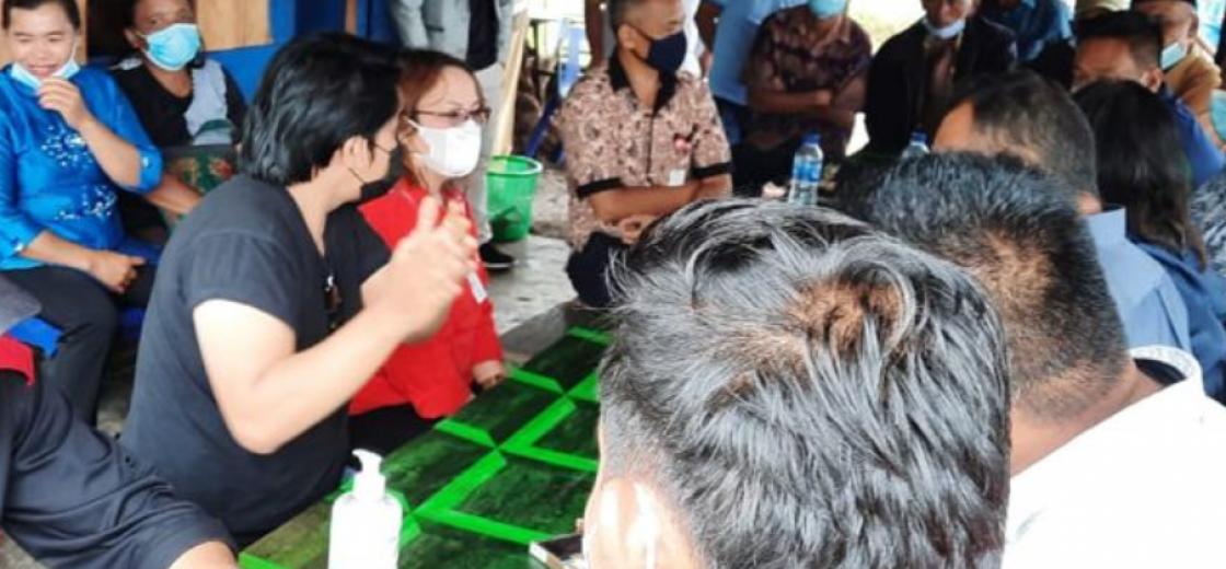 Kunjungan Wakil Bupati Dan Direktur BPODT Ke Seribu Goa Kecamatan Pakkat